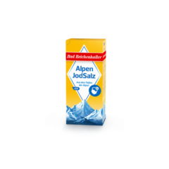 Alpen Jodsatz Salz